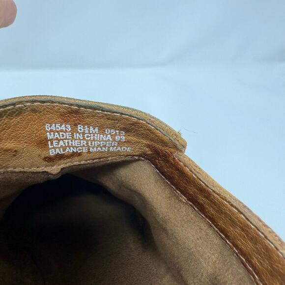 Clarks Spy Belle Ankle Booties Womens Size 8.5 Brown Tan Buckle Strap Block Heel - Picture 6 of 8